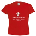 Tricou rosu copii, Domnul este pastorul meu